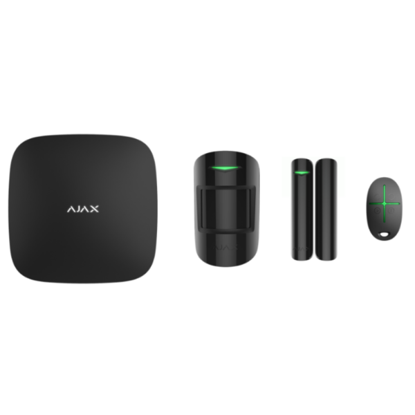 AJAX StarterKit Alarm Başlangıç Seti Siyah